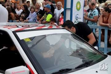 San Juan, escenario de la protocolaria ceremonia de salida del Rallye de Telde (Foto Francisco Javier Santana)